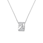 Aura LIENS EVIDENCE DIAMOND PAVED NECKLACE