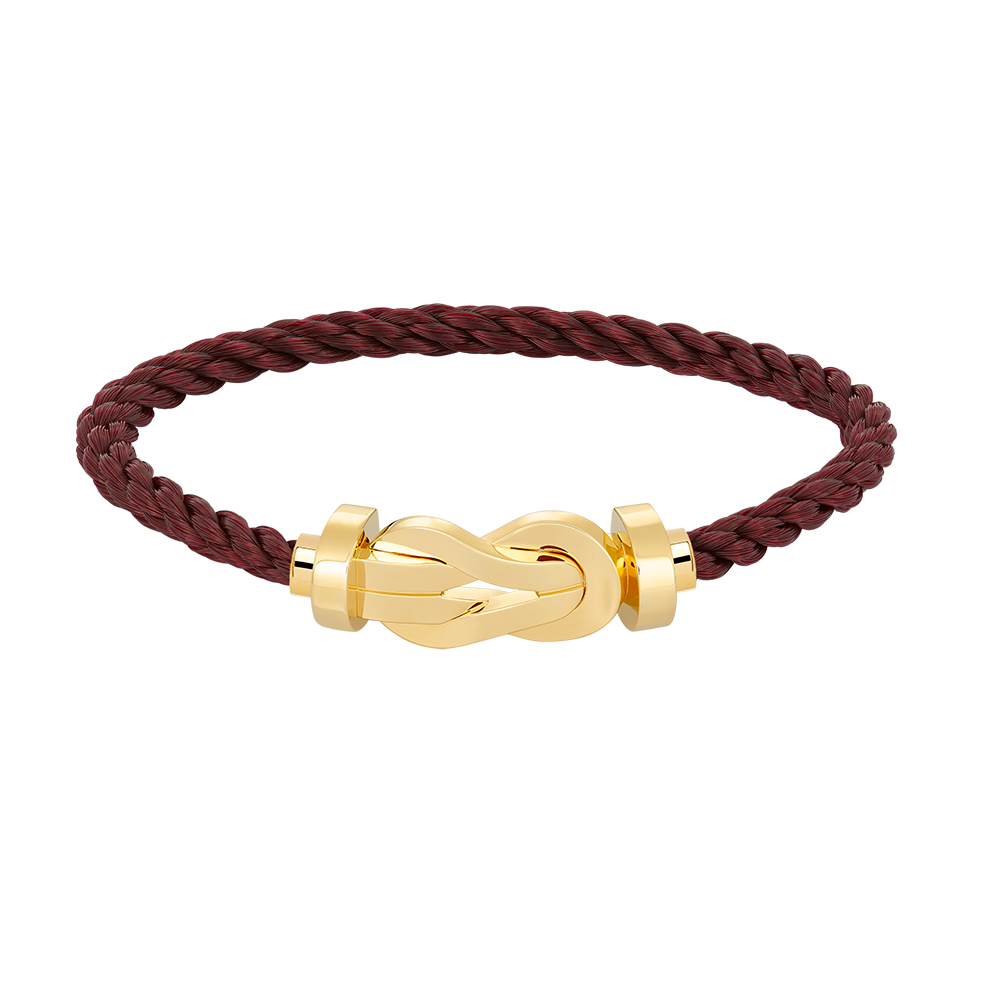 Aura CHANCE LARGE 8 FIGURE BUCKLE NO DIAMOND BRACELET GOLD