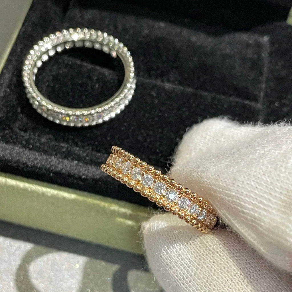 Aura PERLEE DIAMANT ROSEGOLD RING