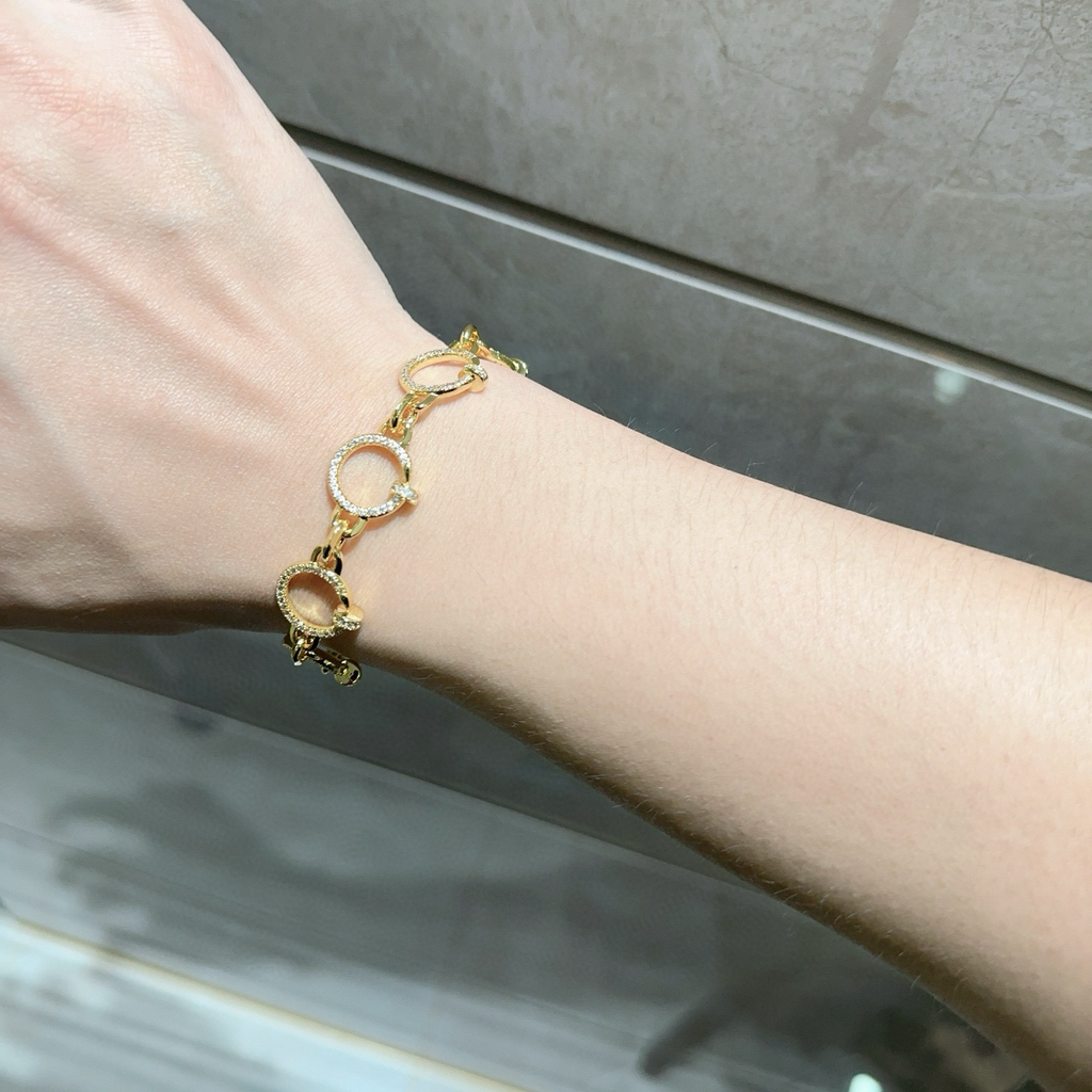 Aura LOVE&JUSTE ARMBAND DIAMANTEN