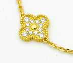[Aura ]New  CLOVER 5 MOTIF LASER BRACELET COLLECTION