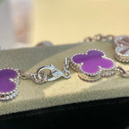 [Aura ]Neue CLOVER 5 MOTIV VIOLETT ARMBAND KOLLEKTION