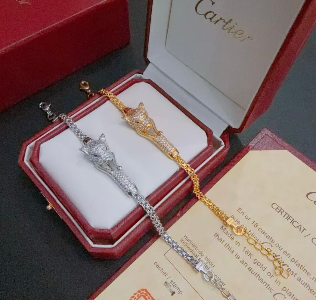 Aura PANTHERE ARMBAND DIAMANTEN