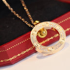 Aura LOVE NECKLACE ADJUSTABLE ROSE GOLD
