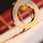 Aura LOVE NECKLACE ADJUSTABLE ROSE GOLD