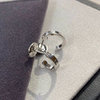 Aura LOVE EARRINGS 2.65MM SILVER
