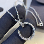 Aura JUSTE NECKLACE SILVER DIAMONDS