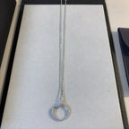Aura JUSTE NECKLACE SILVER DIAMONDS