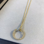 Aura JUSTE NECKLACE GOLD DIAMONDS