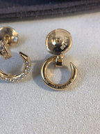 Aura JUSTE OHRRINGE GOLD DIAMANTEN