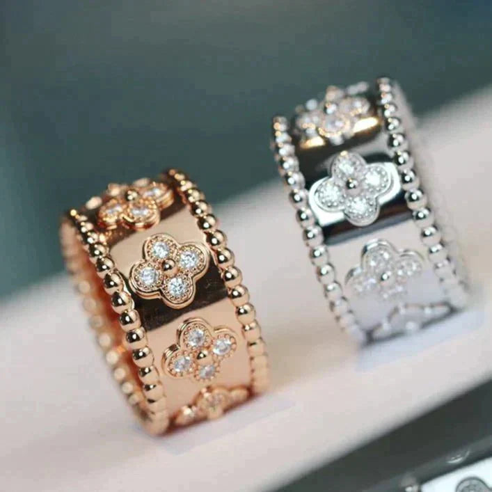 Aura CLOVER KALEIDOSCOPE RING 10MM