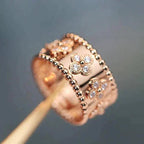 Aura CLOVER KALEIDOSCOPE RING 10MM