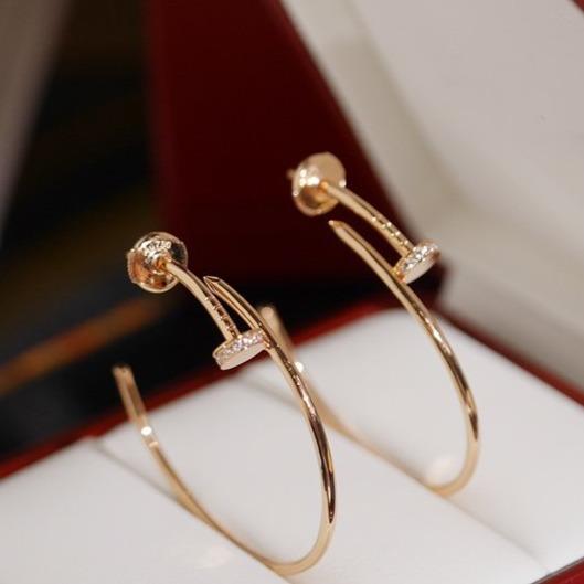Aura JUSTE EARRINGS DIAMONDS 1.8MM