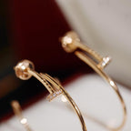 Aura JUSTE EARRINGS DIAMONDS 1.8MM