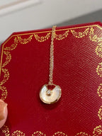 Aura AMULETTE ROSE GOLD MOP NECKLACE