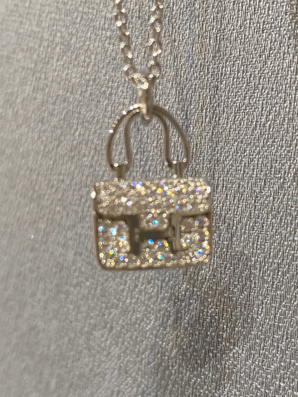 Aura CONSTANCE PEDANT DIAMANT HALSKETTE
