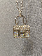 Aura CONSTANCE PEDANT DIAMANT HALSKETTE