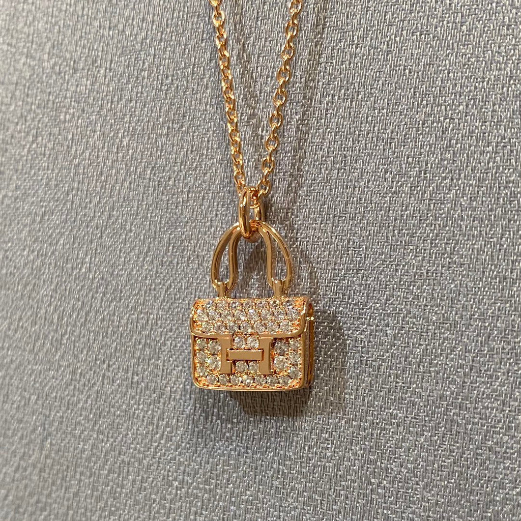 Aura CONSTANCE PEDANT DIAMANT HALSKETTE