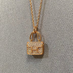 Aura CONSTANCE PEDANT DIAMANT HALSKETTE