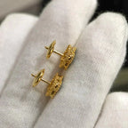 Aura CLOVER MINI 9,5MM MALACHIT OHRRINGE