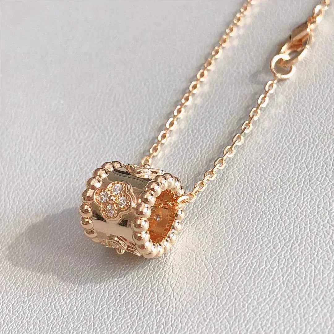 Aura PERLEE PEDANT NECKLACE GOLD / ROSE GOLD