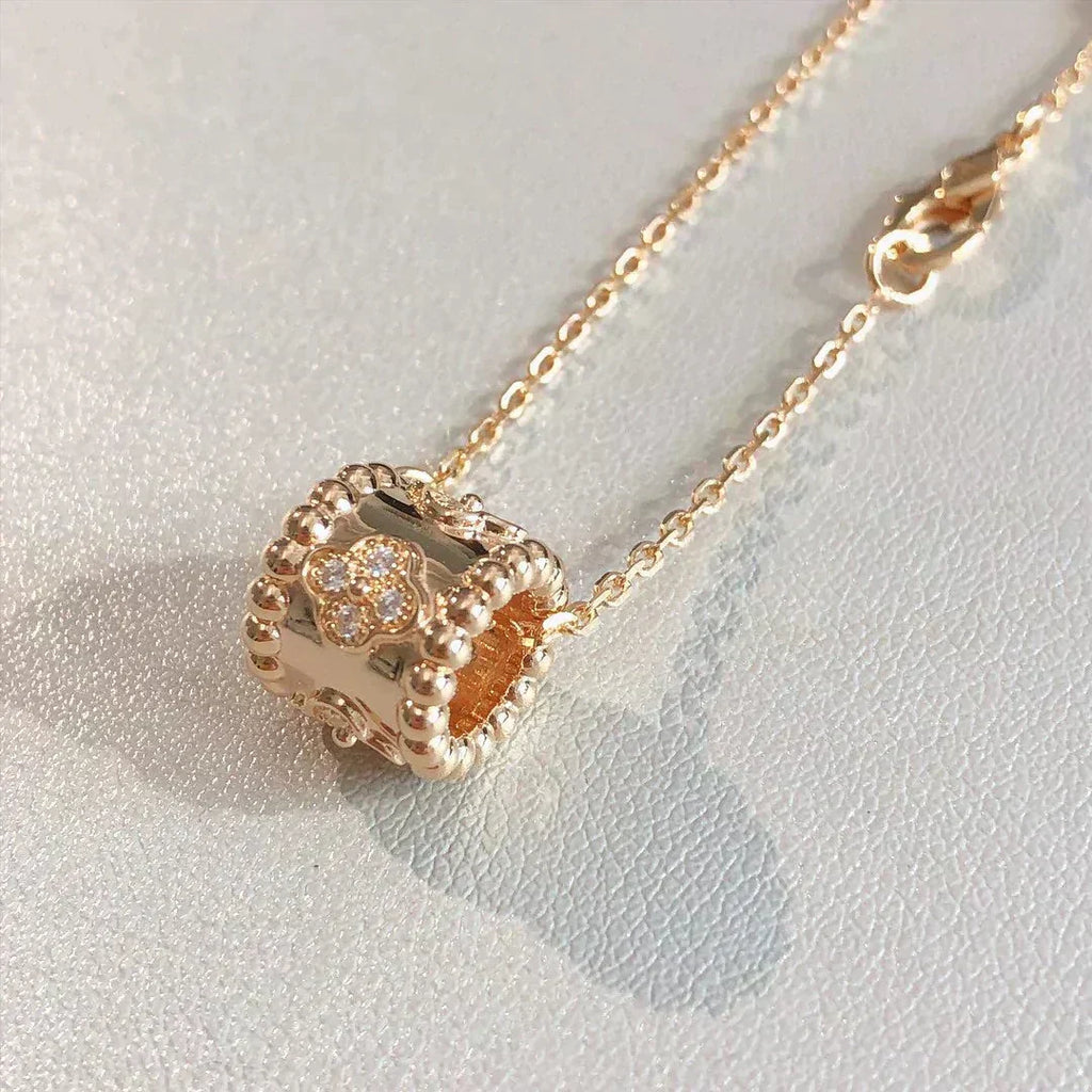 Aura PERLEE PEDANT NECKLACE GOLD / ROSE GOLD