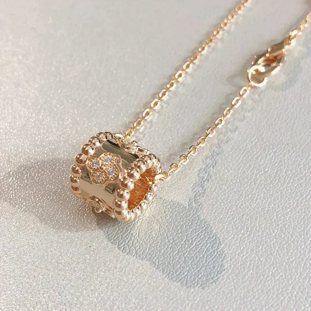 Aura PERLEE PEDANT NECKLACE GOLD / ROSE GOLD