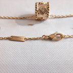 Aura PERLEE PEDANT NECKLACE GOLD / ROSE GOLD