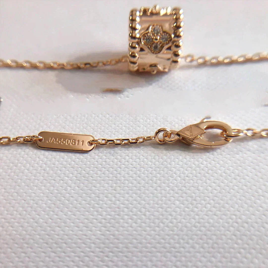 Aura PERLEE PEDANT NECKLACE GOLD / ROSE GOLD