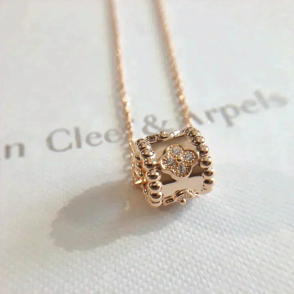 Aura PERLEE PEDANT NECKLACE GOLD / ROSE GOLD