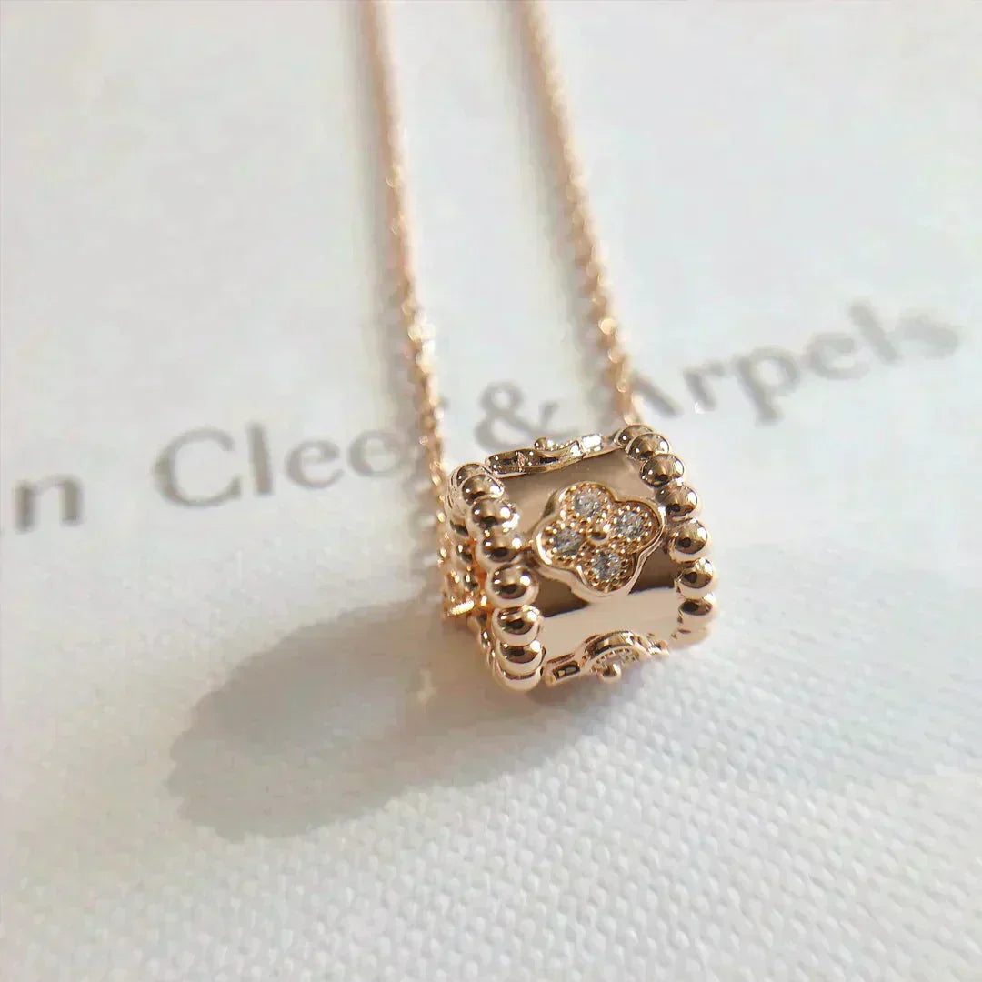 Aura PERLEE PEDANT NECKLACE GOLD / ROSE GOLD