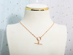 Aura ECHAPPEE NECKLACE PINK GOLD