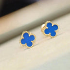 Aura CLOVER MINI 9.5MM TURQUOISE EARRINGS