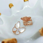 Aura BUTTERFLY MOP DIAMOND EARRINGS