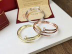 Aura JUSTE BRACELET 3.5MM DOPPELREIHIGE DIAMANTEN