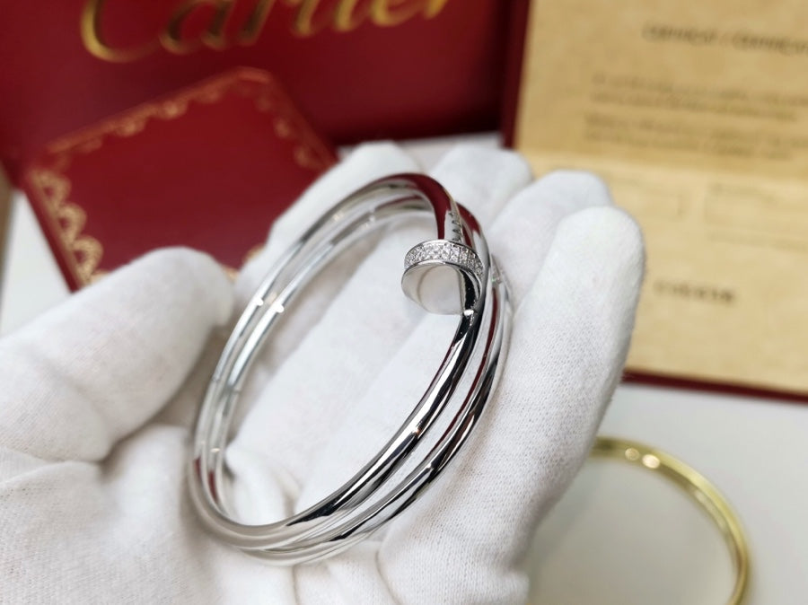 Aura JUSTE BRACELET 3.5MM DOUBLE ROW DIAMOND