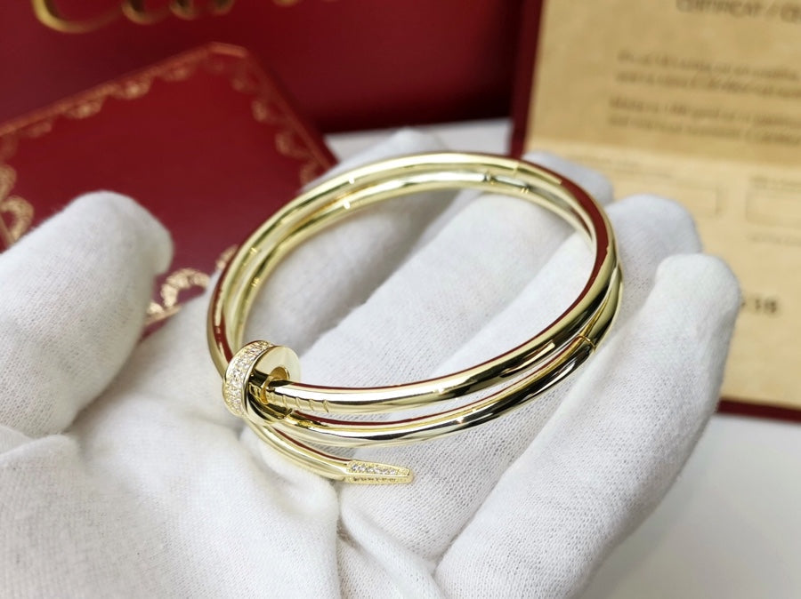 Aura JUSTE BRACELET 3.5MM DOPPELREIHIGE DIAMANTEN