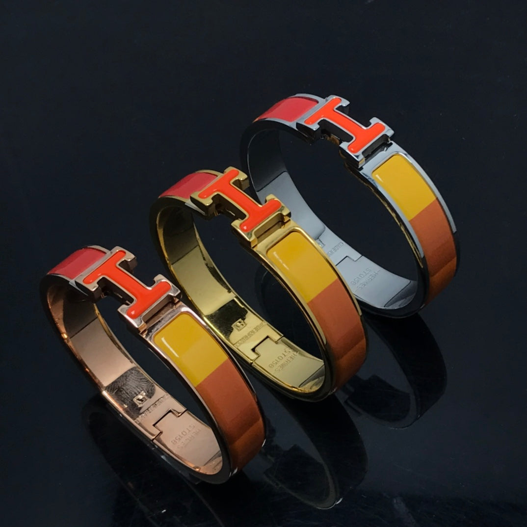Aura H BRACELET ORANGE RAINBOW CERAMIC
