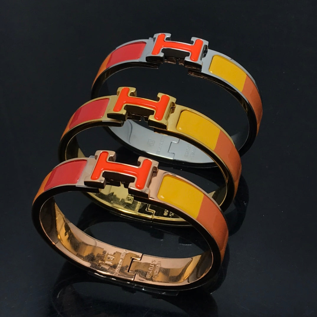 Aura H BRACELET ORANGE RAINBOW CERAMIC