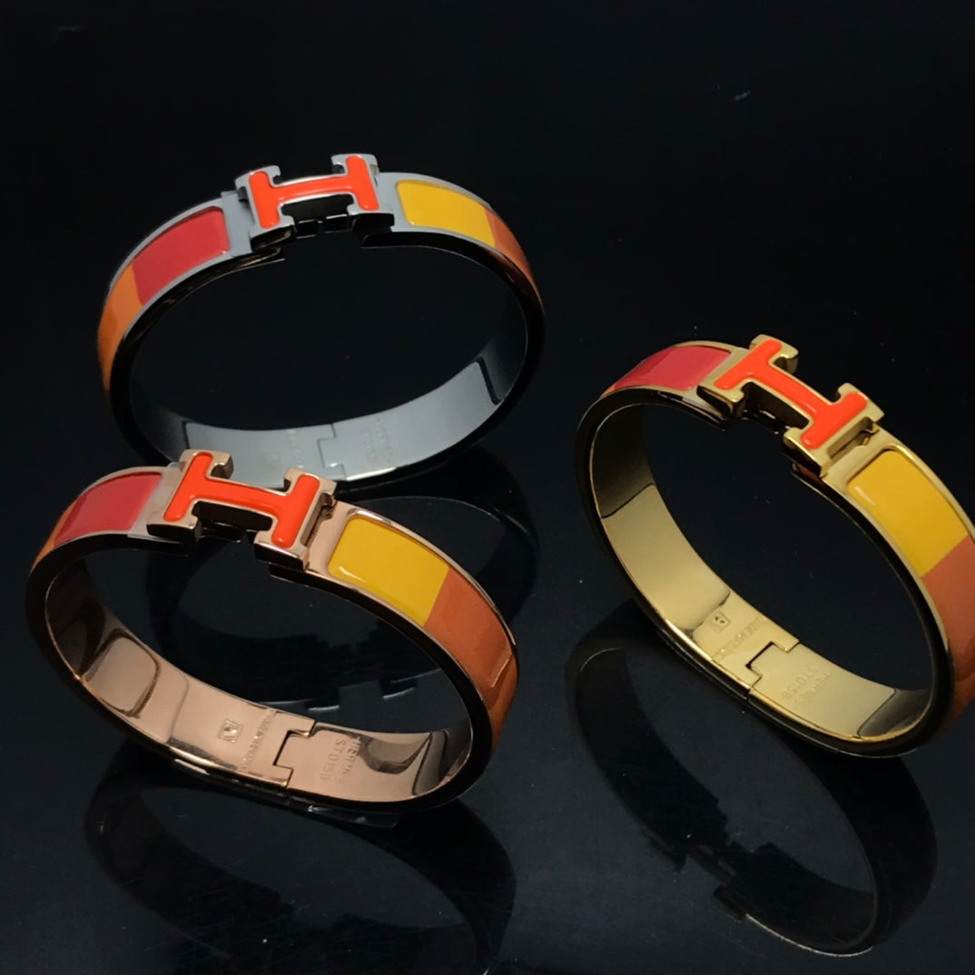 Aura H BRACELET ORANGE RAINBOW CERAMIC