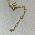 Aura Stern- und Sonnenarmband mit 4 Motiven aus Gold und Diamanten