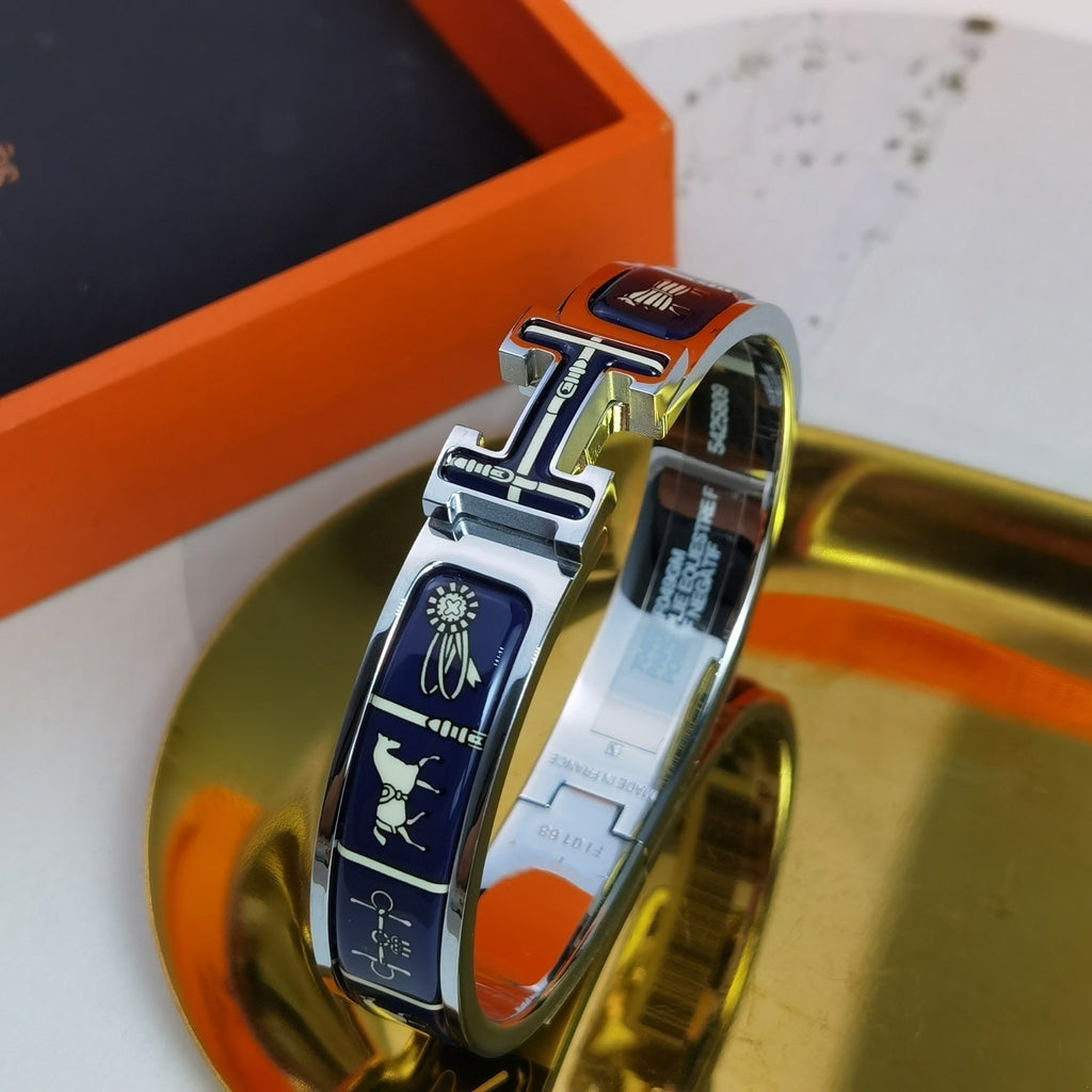 Aura H DECKEN DUNKELBLAUES ARMBAND