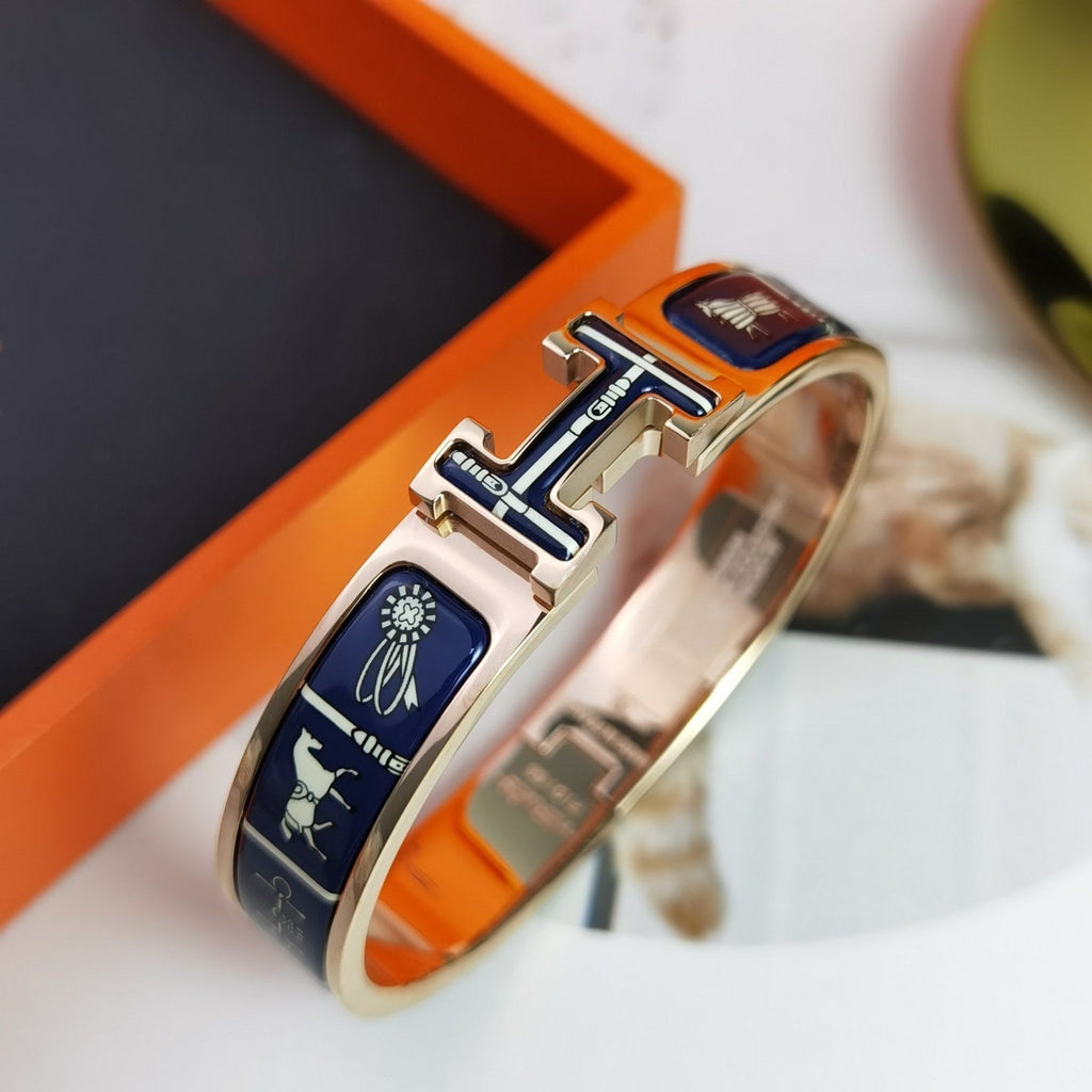 Aura H DECKEN DUNKELBLAUES ARMBAND