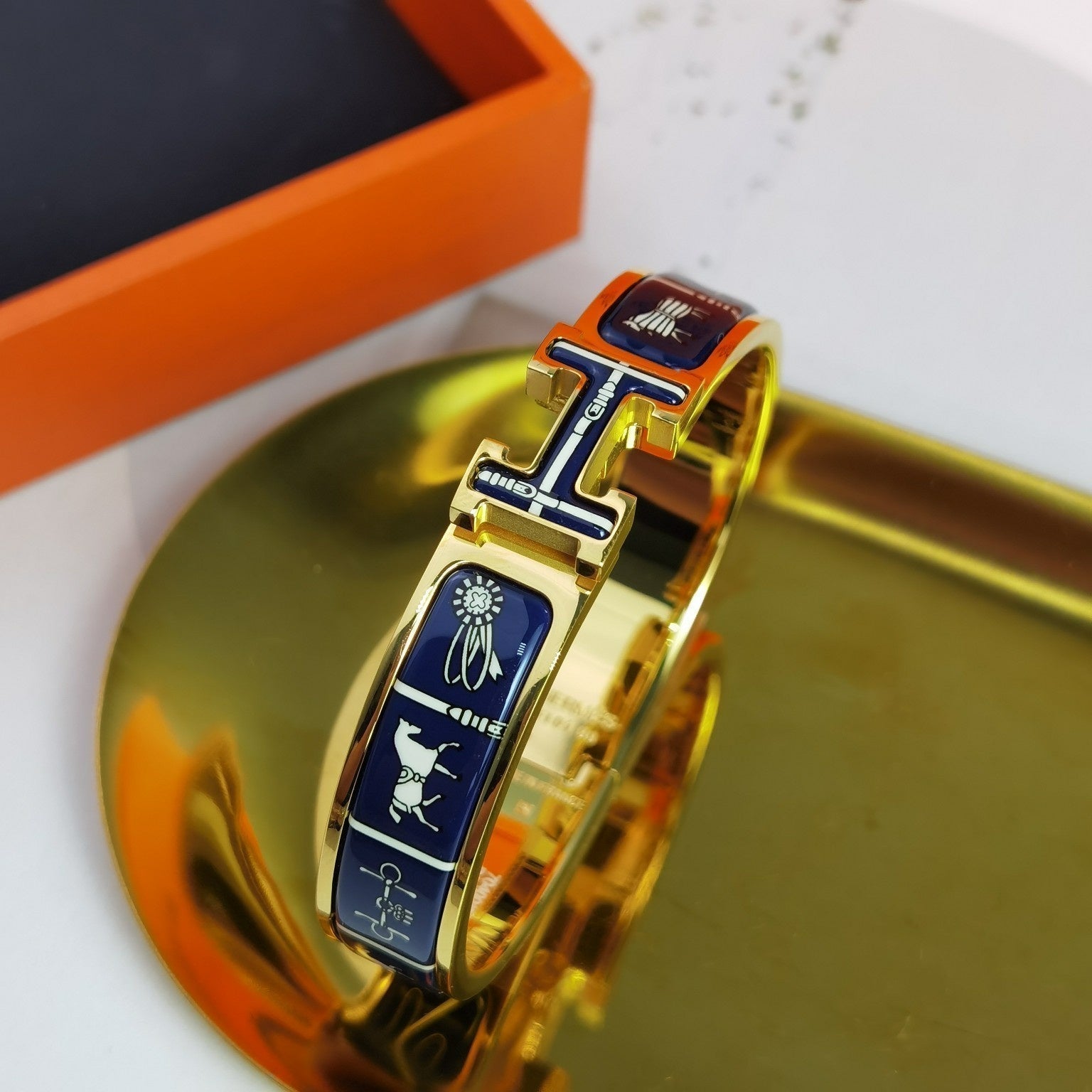 Aura H COUVERTURES DARK BLUE BRACELET