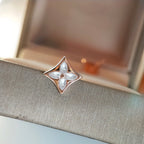 Aura STAR MOP PINK GOLD OHRRINGE