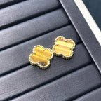 Aura CLOVER MEDIUM 1 MOTIV TIGER EYE OHRRINGE