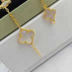 Aura MAGIC CLOVER MOP GOLD BRACELET 5 MOTIFS