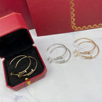 Aura JUSTE EARRINGS FULL DIAMONDS 1.8MM