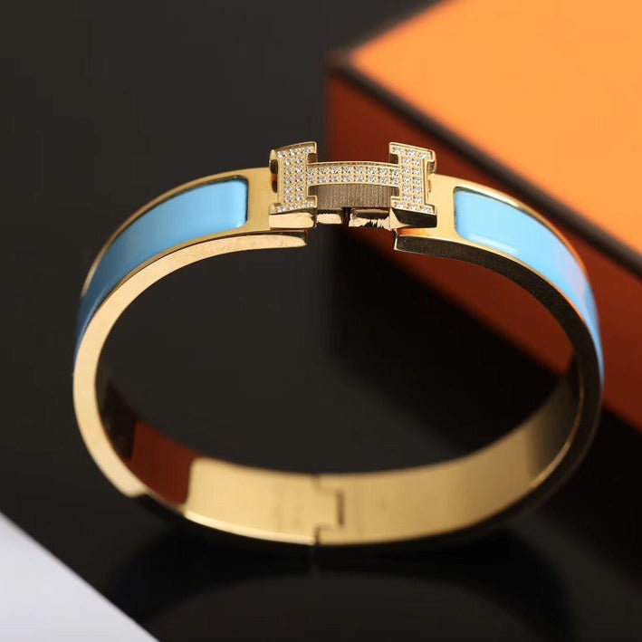Aura H CLOUD BLUE BRACELET GOLD DIAMOND