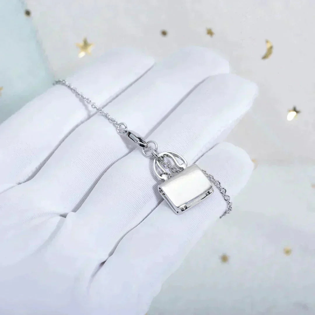 Aura AMULETT ANHÄNGER SILBERKETTE